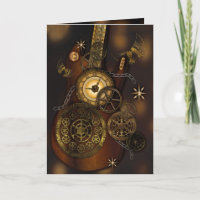 Herzlichen Glückwunsch Steampunk Metal Gear Clock