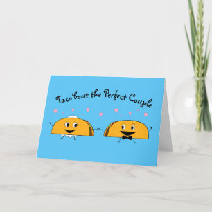 Herzlichen Glückwunsch Taco Hochzeitskarte Karte