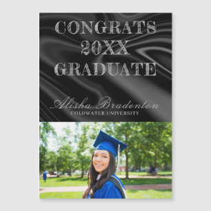 Herzlichen Glückwunsch Thin Magnetic Abschluss Car Magneteinladung