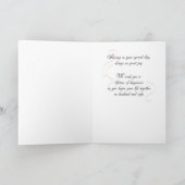 Herzlichen Glückwunsch Tochter und "Sohn" Karte (Innenseite)