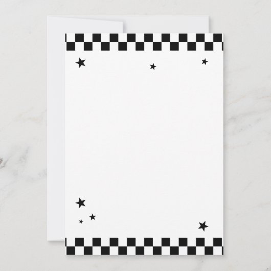 Herzlichen Glückwunsch Typ jedes Lebensjahres Einl Einladung (Rückseite)