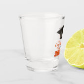 Herzlichen Glückwunsch Uni-Abschluss Schnapsglas (Links)