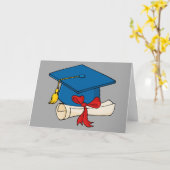 Herzlichen Glückwunsch Uni Annahme Karte (Gelbe Blume)