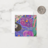 Herzlichen Glückwunsch Valentine! Mitteilungskarte (Vorderseite/Rückseite Beispiel)