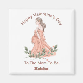 Herzlichen Glückwunsch Valentinstag an die Mama Magnet