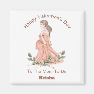 Herzlichen Glückwunsch Valentinstag an die Mama Magnet