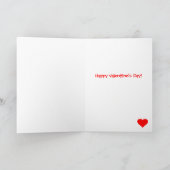 Herzlichen Glückwunsch Valentinstag Feiertagskarte (Innenseite)