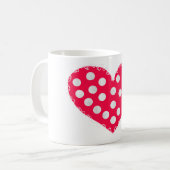 Herzlichen Glückwunsch Valentinstag Kaffeetasse (Vorderseite Links)