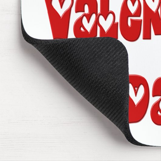 Herzlichen Glückwunsch Valentinstag Mousepad (Ecke)