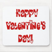 Herzlichen Glückwunsch Valentinstag Mousepad (Vorne)