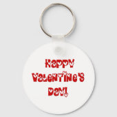 Herzlichen Glückwunsch Valentinstag Schlüsselanhänger (Vorderseite)