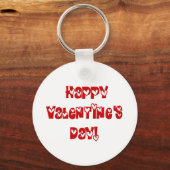 Herzlichen Glückwunsch Valentinstag Schlüsselanhänger (Vorderseite)