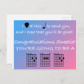 Herzlichen Glückwunsch Vater - Musik - Gitarre - P Postkarte (Vorne/Hinten)