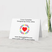 Herzlichen Glückwunsch von uns allen! Karte (Rückseite)