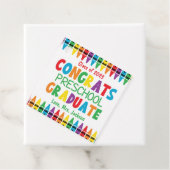 Herzlichen Glückwunsch Vorschulabschluss Geschenkanhänger (Beispiel)