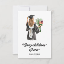 Herzlichen Glückwunsch Watercolor White Skin Girls