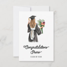 Herzlichen Glückwunsch Watercolor White Skin Girls