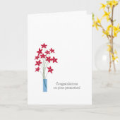 Herzlichen Glückwunsch Werbeaktion Karten, niedlic Karte (Gelbe Blume)