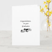 Herzlichen Glückwunsch Zombie Card Karte (Gelbe Blume)