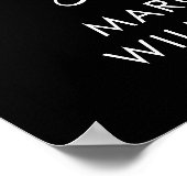 Herzlichen Glückwunsch zu 80 Jahren Geburtstag Fot Poster (Ecke)