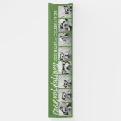 Herzlichen Glückwunsch zu 8 Foto Collage Custom Te Banner (Vertikal)