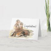 Herzlichen Glückwunsch zu allen Siegeln der Genehm Karte (Vorderseite)