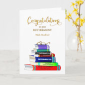 Herzlichen Glückwunsch zu den Büchern über Ihre Pe Karte (Gelbe Blume)