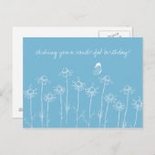 Herzlichen Glückwunsch zu den wunderbaren Geburtst Postkarte (Vorne/Hinten)