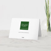 Herzlichen Glückwunsch zu der neuen Zuhause Fisher Karte (Rückseite)