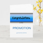 Herzlichen Glückwunsch zu der viel Glück der Werbe Karte (Gelbe Blume)