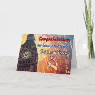 Herzlichen Glückwunsch zu einem Geschenk für einen Karte