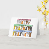 Herzlichen Glückwunsch zu einem großen Schwesterka Karte (Gelbe Blume)