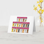 Herzlichen Glückwunsch zu Ihrem 55-jährigen Arbeit Karte (Gelbe Blume)