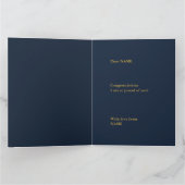 Herzlichen Glückwunsch zu Ihrem Abschluss BIG Karte (Innenseite)