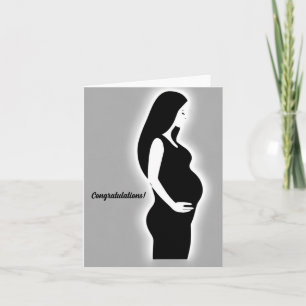 Herzlichen Glückwunsch zu Ihrem Bump! Karte