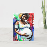Herzlichen Glückwunsch zu Ihrem Bump! Karte