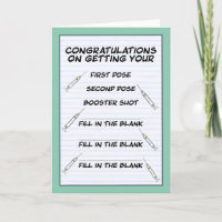 Herzlichen Glückwunsch zu Ihrem Coronavirus Shot B