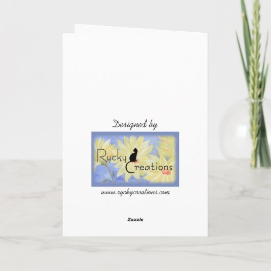 Herzlichen Glückwunsch zu Ihrem ersten Touchdown Karte (Rückseite)