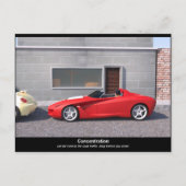 Herzlichen Glückwunsch zu Ihrem Führerschein (Engl Postkarte (Vorderseite)