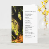 Herzlichen Glückwunsch zu Ihrem Geburtstag.. Karte (Gelbe Blume)