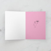 Herzlichen Glückwunsch zu Ihrem Gewichtsverlust lu Karte (Innenseite)