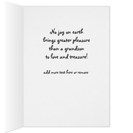 Herzlichen Glückwunsch zu Ihrem Großeltern, (Innen (Rechts))