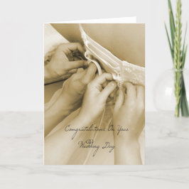 Herzlichen Glückwunsch zu Ihrem Hochzeitstag Karte