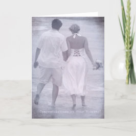 Herzlichen Glückwunsch zu Ihrem Hochzeitstag Karte