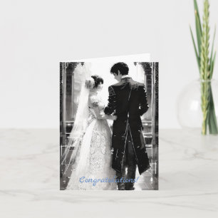 Herzlichen Glückwunsch zu Ihrem Hochzeitstag Karte