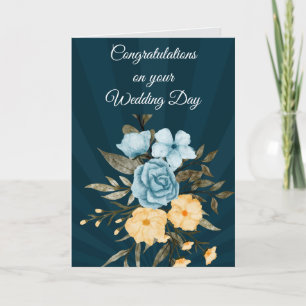 Herzlichen Glückwunsch zu Ihrem Hochzeitstag Karte