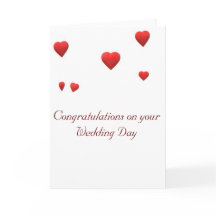 Herzlichen Glückwunsch zu Ihrem Hochzeitstag