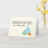 Herzlichen Glückwunsch zu Ihrem kleinen Pumpkin Karte (Gelbe Blume)