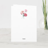 Herzlichen Glückwunsch zu Ihrem Londoner Geschenk  Karte (Rückseite)