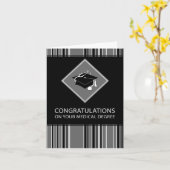 Herzlichen Glückwunsch zu Ihrem medizinischen Absc Karte (Gelbe Blume)